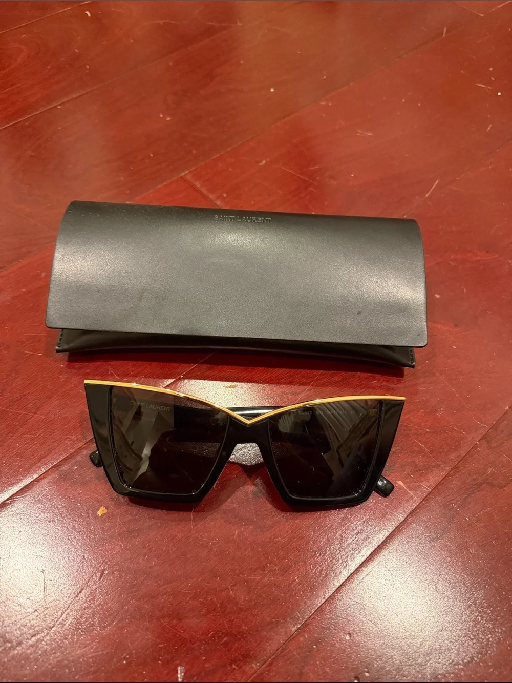 Saint Laurent Cat Eye Sunglasses SL 570